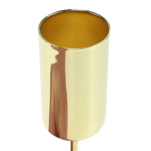 Article Bougeoir doré pour bougies bâtons Ø2,2cm 4 pcs
