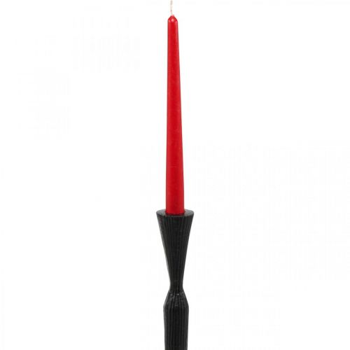 Article Bougeoir Bougeoir Métal Noir Ø12cm H46cm
