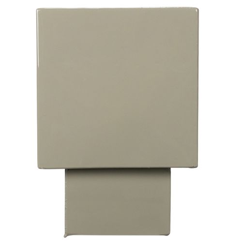 Pot de fleurs cubique vert, 22
