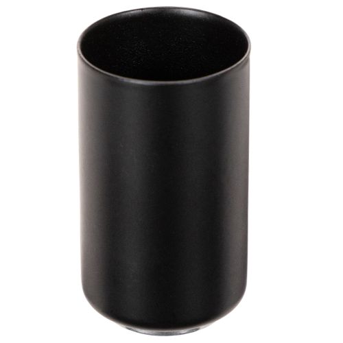 Porte-bougie magnétique rond, noir mat, pour bougies coniques de 25 mm, lot de 4 acheter | Floristik24.be
