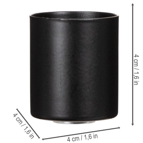 Porte-bougie magnétique, finition mate, 4 cm, lot de 4 | Floristik24.be