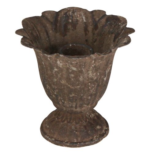 Article Bougeoir trophée bougeoir bâton antique métal Ø10cm H9,5cm