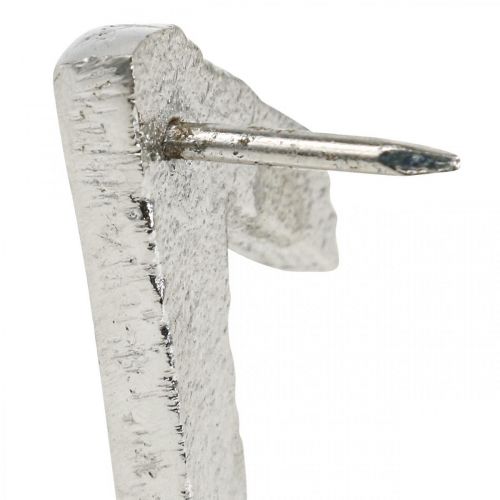 Floristik24 Numéros de l'Avent Bougies Bougie Pin Numéros Avent 4.5cm 4pcs