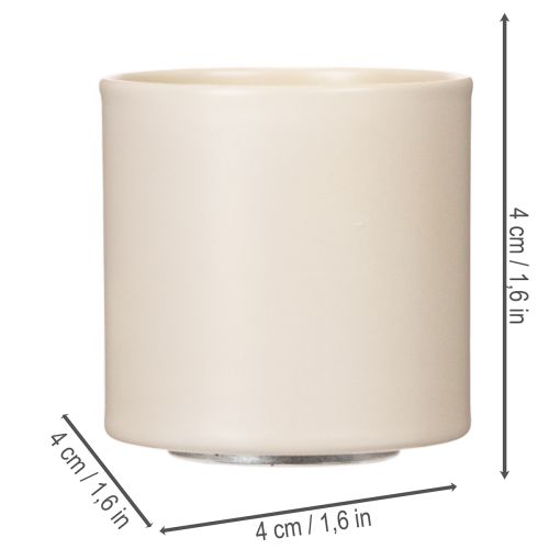 Supports magnétiques pour bougies coniques épaisses (4 cm), lot de 4 | Floristik24.be