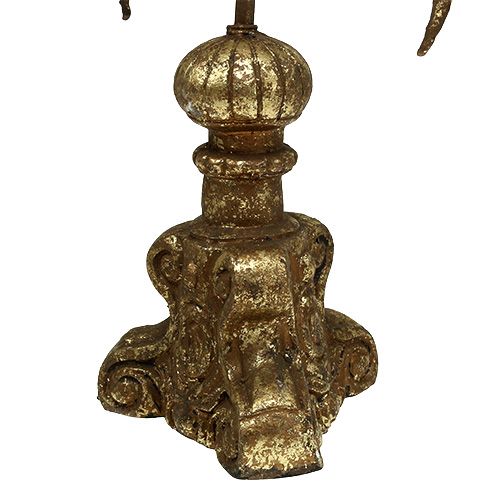 Floristik24 Chandelier avec ailes d'ange or H42cm