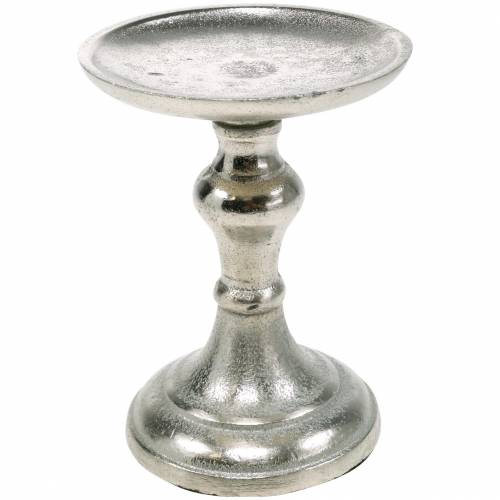 Floristik24 Chandeliers en métal pour bougies piliers, bougeoirs, bougeoirs en argent