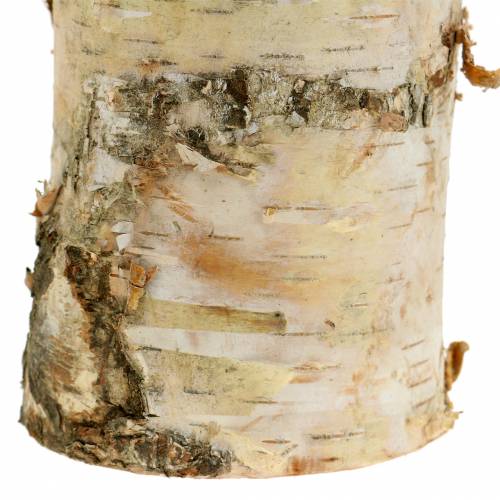 Floristik24 Bougeoir bouleau Ø8cm H14cm
