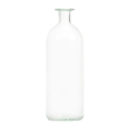 Floristik24 Bougeoir bouteilles décoratives mini vases verre transparent H19,5cm 6 pcs