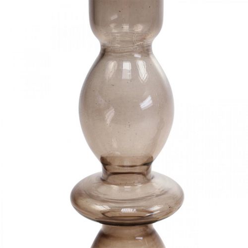 Floristik24 Chandelier en verre chandelier bâton chandelier 18.5cm 2pcs