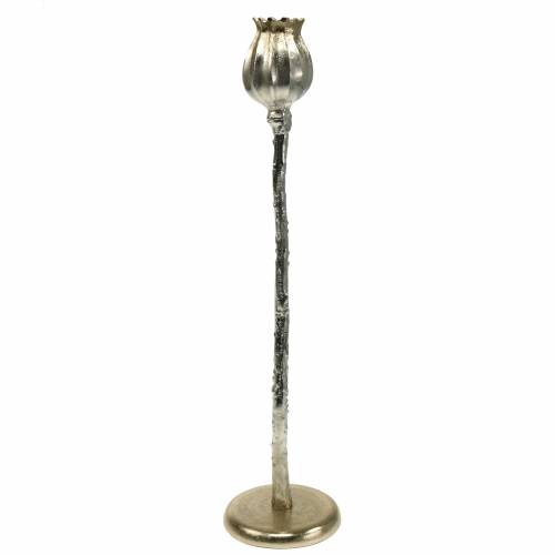 Floristik24 Chandelier Fleur De Pavot Champagne H49cm