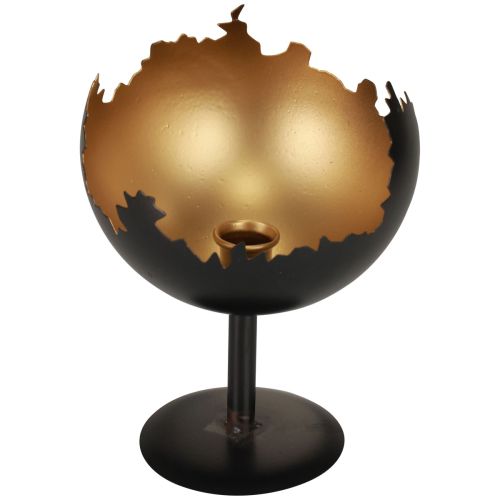 Floristik24 Décoration de table bougeoir Noël métal 19cm Ø15cm
