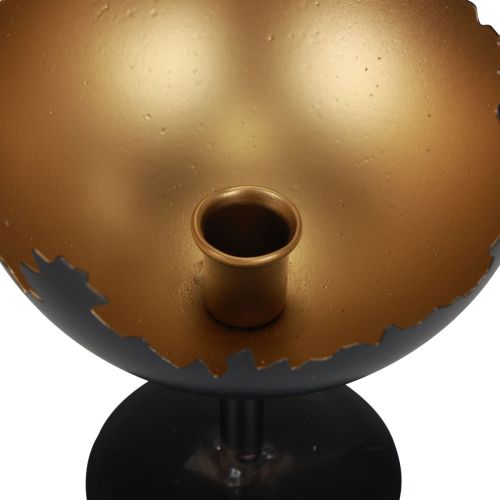 Floristik24 Décoration de table bougeoir Noël métal 19cm Ø15cm