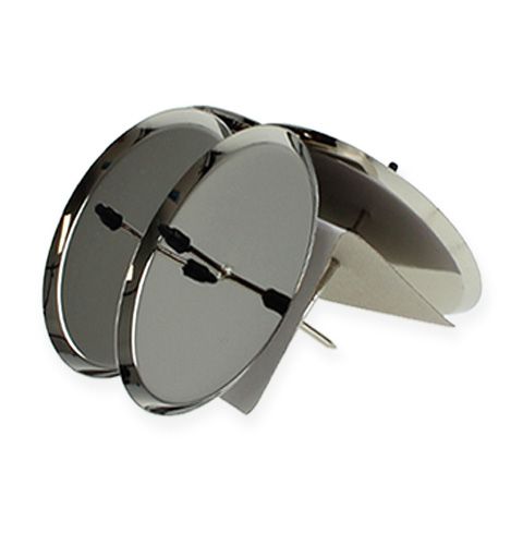 Article Bougeoir argent Ø10cm 4 pcs