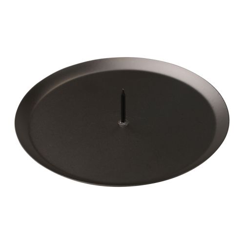 Article Bougeoir à brancher Advent métal noir Ø10cm 4 pcs
