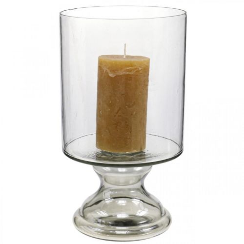 Article Wind light glass bougie verre teinté, clair Ø20cm H36.5cm