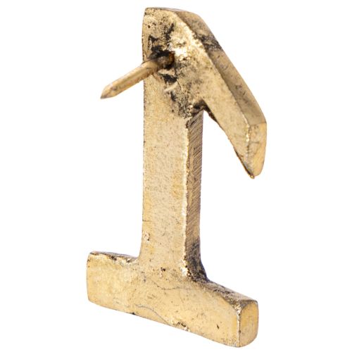 Épingles à bougies de l'Avent, chiffres 1 à 4, lot de 4, 4 cm, 4 pièces | Floristik24.be