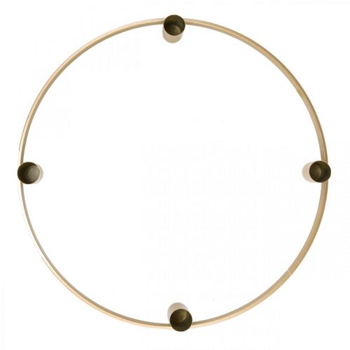 Article Bougeoir bougeoir métal doré mat Ø35cm