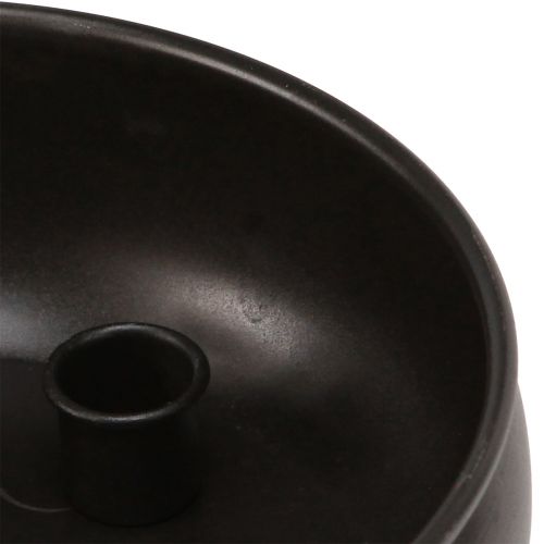 Article Bougeoir bougeoir bâton noir avec aimants Ø20cm