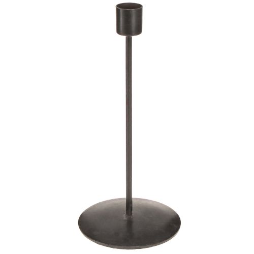Floristik24 Bougeoir marron antique H21,5 cm 2 pièces