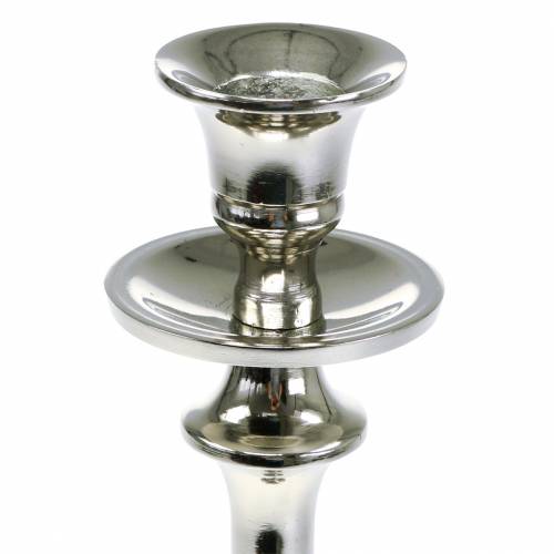 Floristik24 Chandelier argent H35cm