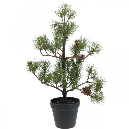 Floristik24 Sapin de Noël artificiel en pot avec cônes 52cm