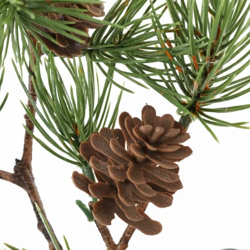 Floristik24 Sapin de Noël artificiel en pot avec cônes 52cm