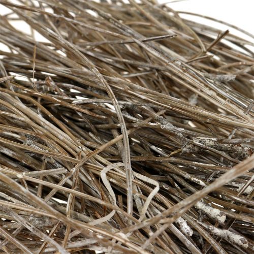 Floristik24 Aiguilles de pin lavées en blanc 300g