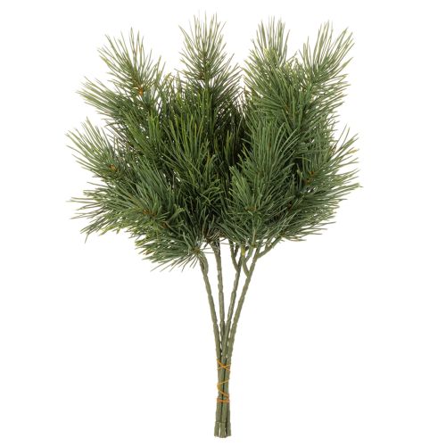 Branches de pin artificielles pour décorations hivernales, 40 cm, lot de 4 | Floristik24.be