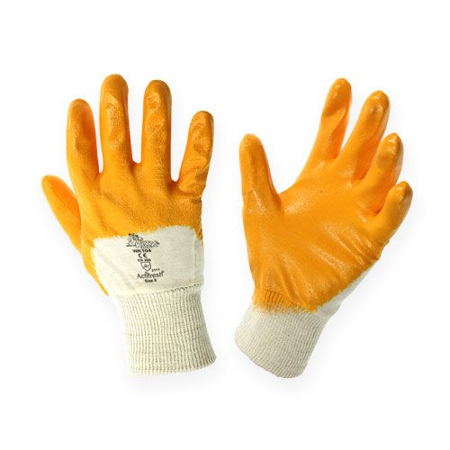 Floristik24 Gants de travail Kixx taille 8 jaune