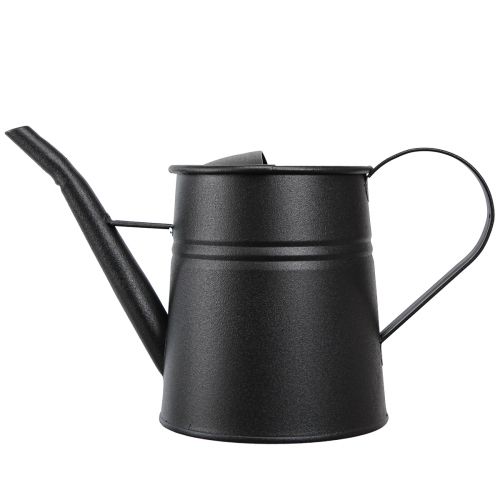 Article Petit arrosoir décoratif métal noir 30x13x17cm 1,7l