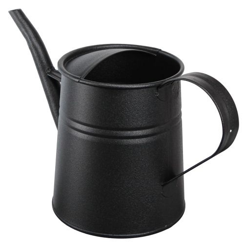 Article Petit arrosoir décoratif métal noir 30x13x17cm 1,7l