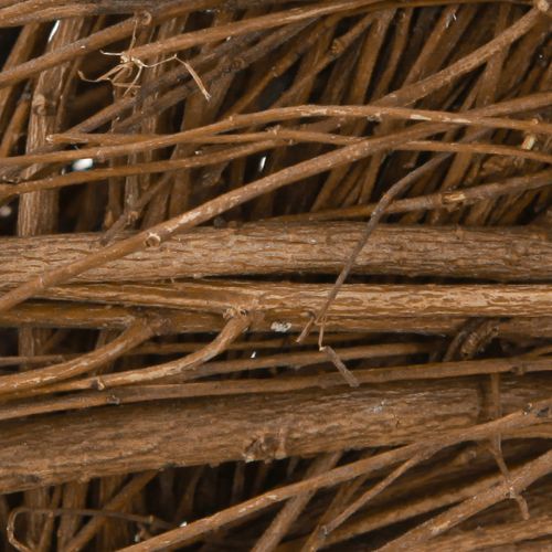 Article Petite couronne de branches Déco en orme naturel Ø25cm