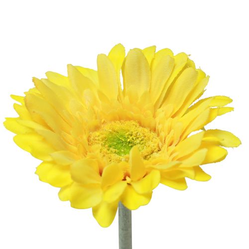 Article Fleurs artificielles Gerbera jaune 45cm