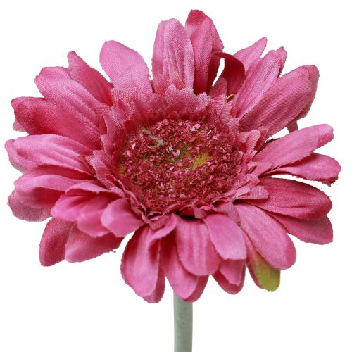 Floristik24 Fleurs artificielles Gerbera Rose 45cm