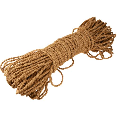 Fil de coco corde de coco corde naturelle coco Ø0,6–0,8cm 120m