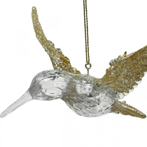 Floristik24 Ornements de sapin de Noël oiseau colibri pendentif 11,5/14cm lot de 2