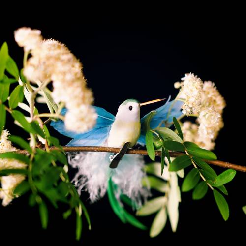 Floristik24 Assortiment Kolibri sur le clip 17cm 12pcs