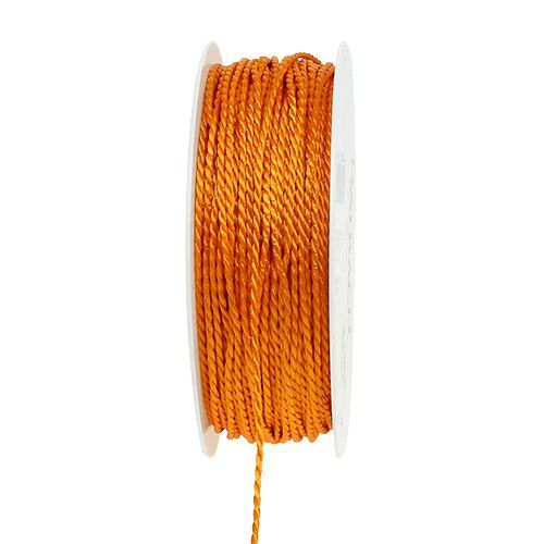 Floristik24 Cordon Orange 2mm 50m