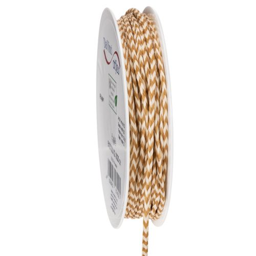 Ruban cadeau, cordon bicolore, 3 mm, 20 m