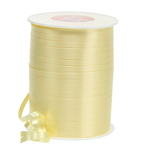 Ruban à friser jaune clair 4,8mm 500m