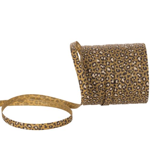 Ruban frisé, motif léopard, ruban cadeau pour emballage créatif, 10 mm, 100 m acheter | Floristik24.be