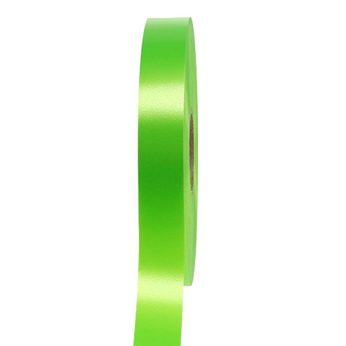 Article Ruban à friser vert citron 19mm 100m