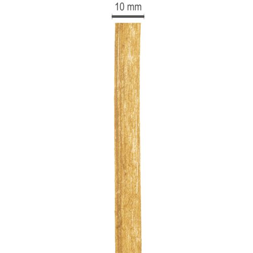 Ruban cadeau marron, ruban frisé, fournitures de loisirs créatifs durables, 10 mm x 100 cm | Floristik24.be