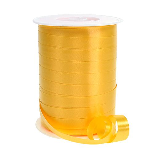 Ruban à friser jaune 10mm 250m