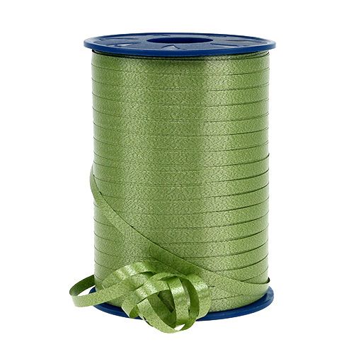 Article Ruban à friser vert olive 4,8mm 500m