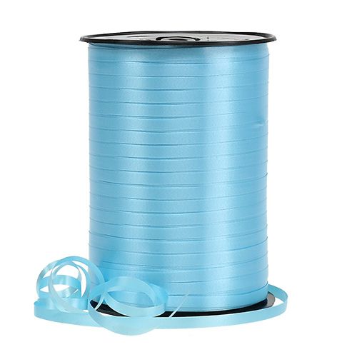 Ruban à friser bleu clair 4,8mm 500m