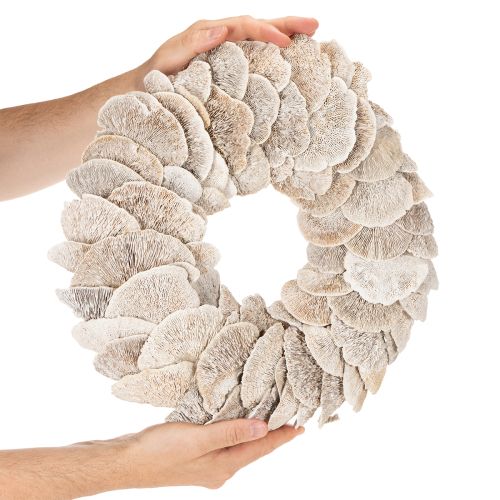 Couronne en éponge naturelle en forme d'arbre, 37 cm | Floristik24.be