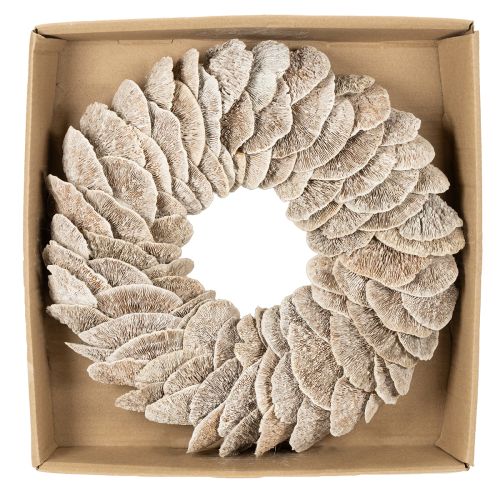 Couronne en éponge naturelle en forme d'arbre, 37 cm | Floristik24.be