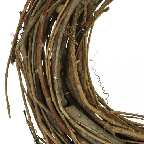 Couronne saule porte couronne saule couronne décorative nature Ø30cm