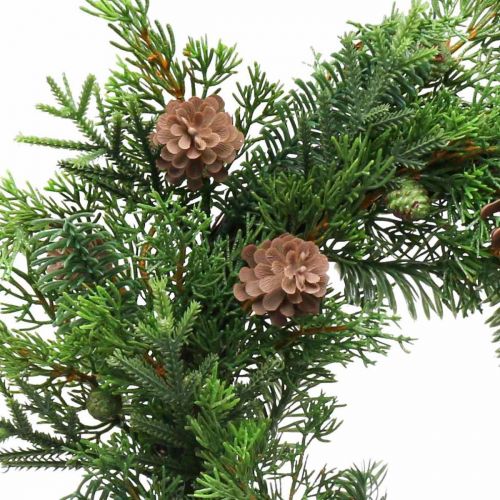 Floristik24 Couronne de Noël avec cônes Couronne de l'Avent artificielle Ø40cm